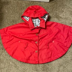 Rain girls raincoat size 3t